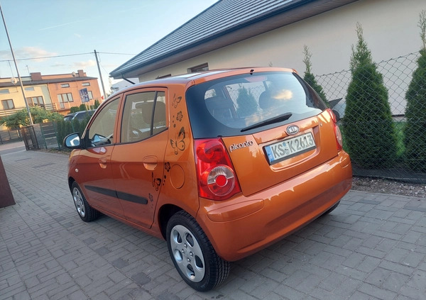 Kia Picanto cena 10900 przebieg: 74000, rok produkcji 2008 z Wągrowiec małe 79